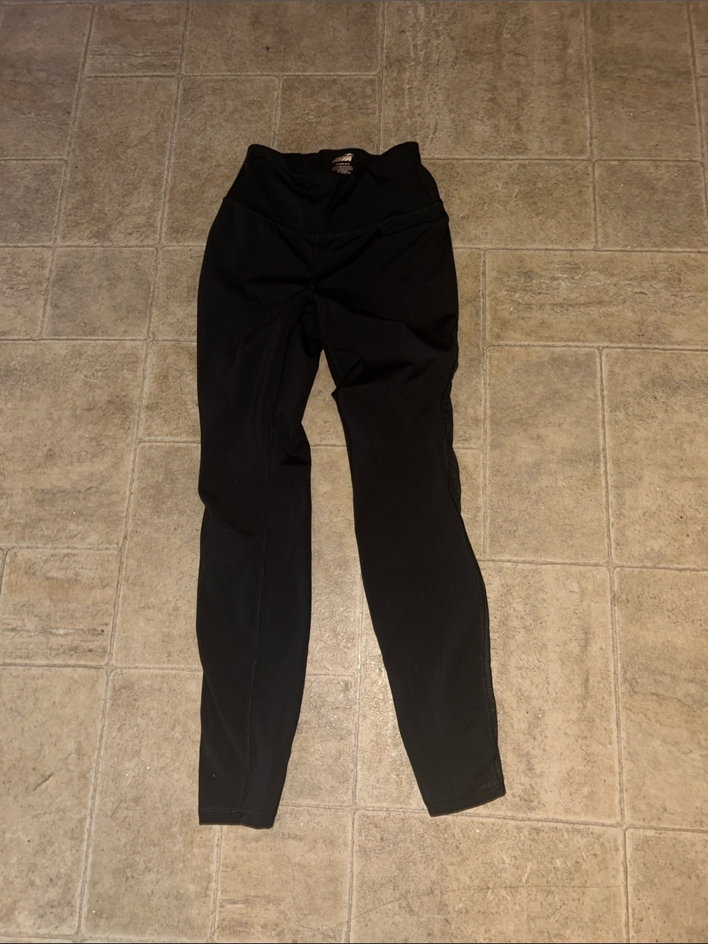 Avia Black High-Waist Active Leggings - Picture 4 of 4